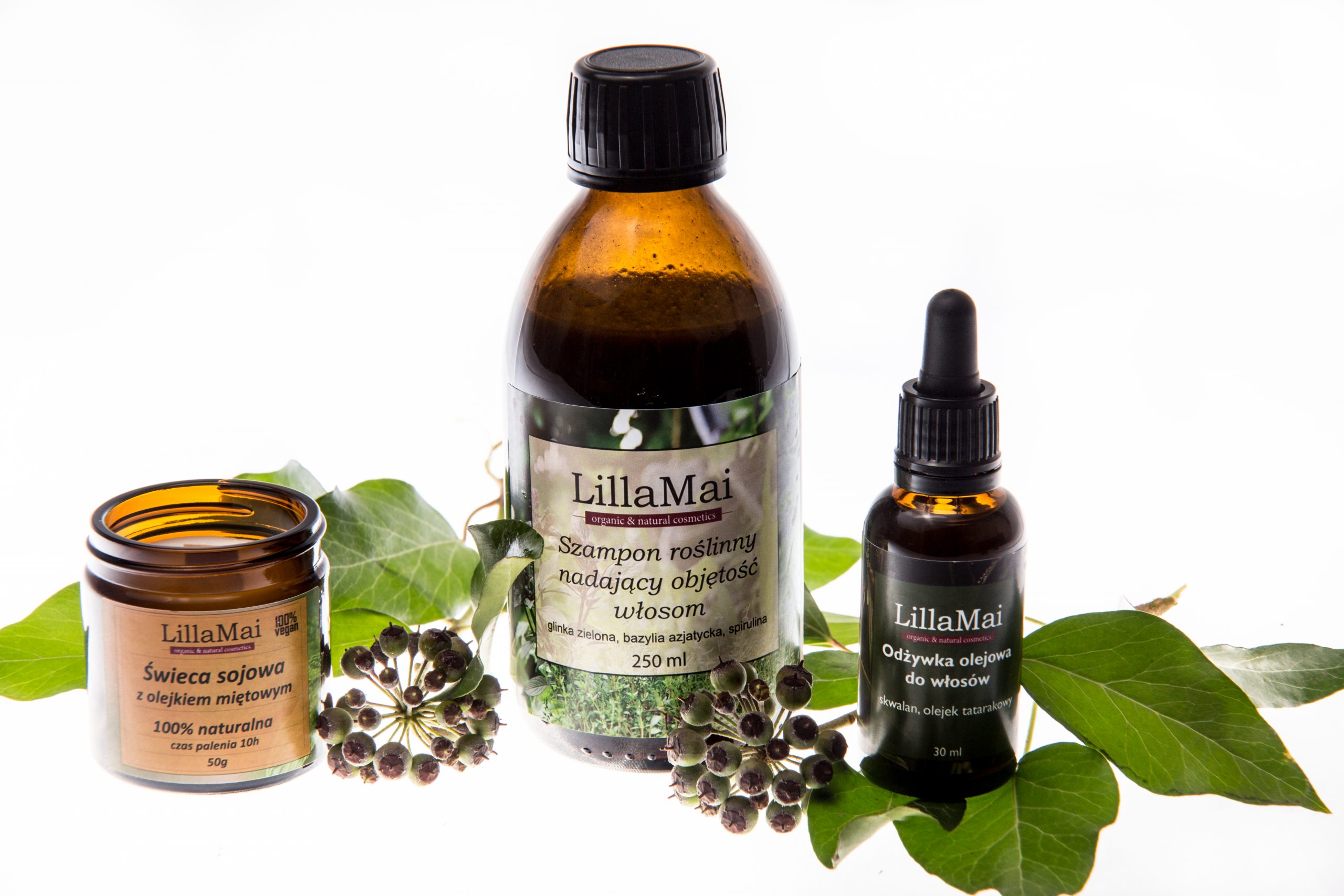 Szampon roślinny nadający objętość włosom 250 ml - obrazek 2