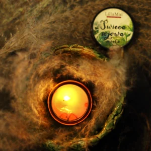 Świeca sojowa o zapachu mięty zielonej