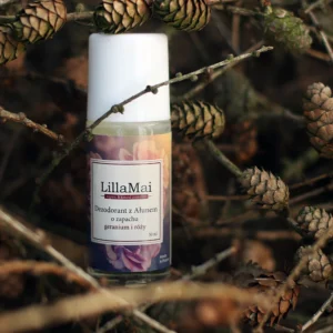 Naturalny dezodorant z ałunem o zapachu geranium i róży