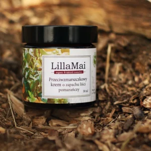 Przeciwzmarszczkowy krem o zapachu liści pomarańczy