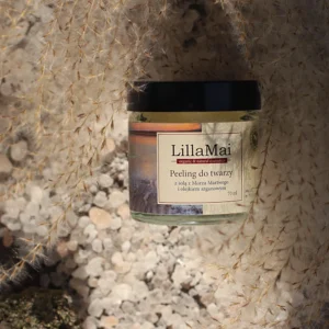 Peeling do twarzy z solą z Morza Martwego i olejkiem arganowym